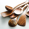 Eco-Friendly Teak Wood Kitchen Utensils (7 pcs)