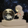 Cute Astronaut And Crystal Ball Night Light