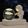 Cute Astronaut And Crystal Ball Night Light