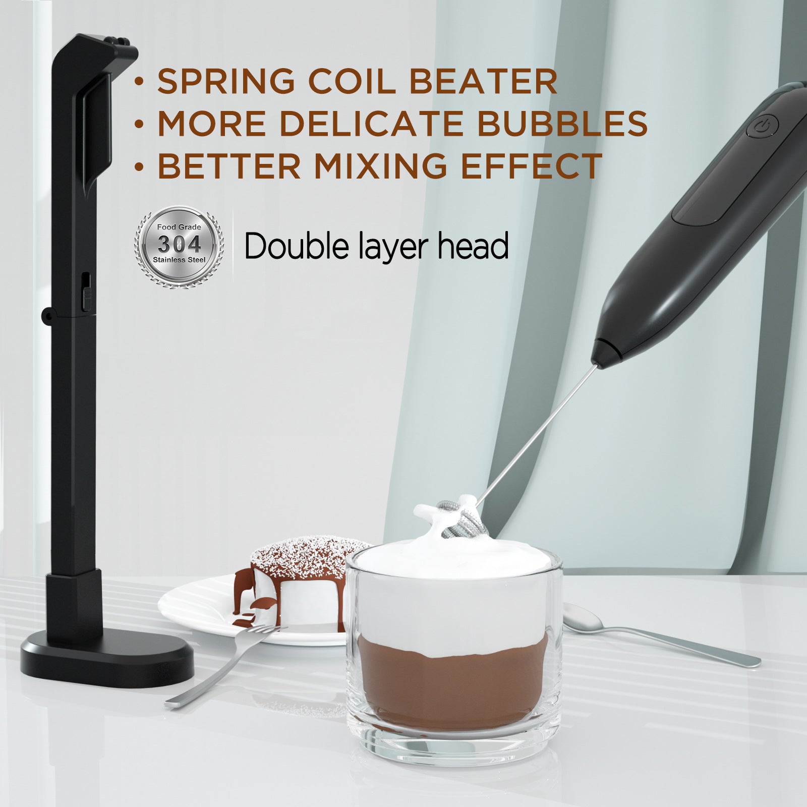 Rechargeable Mini Milk Frother