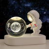 Cute Astronaut And Crystal Ball Night Light