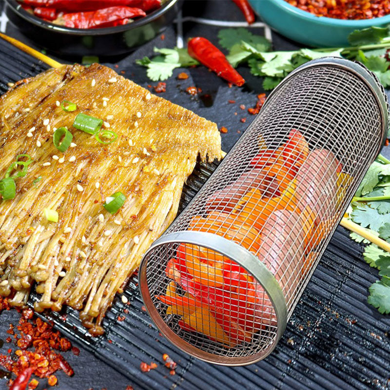 Rolling Grilling BBQ Basket