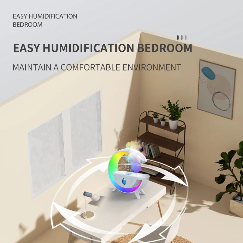 Air Humidifier With Mood Light