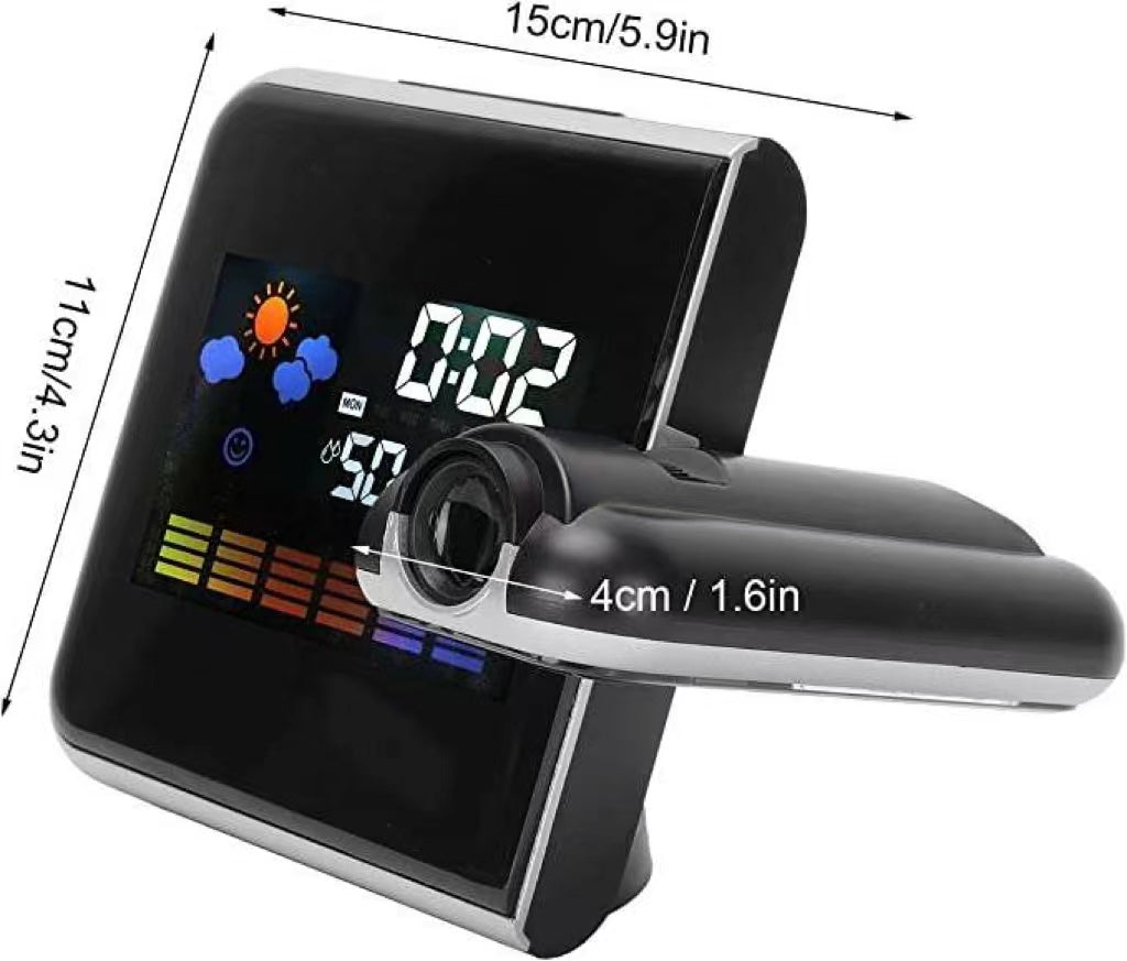 TimeWise Pro-View: Smart Projection Alarm Clock