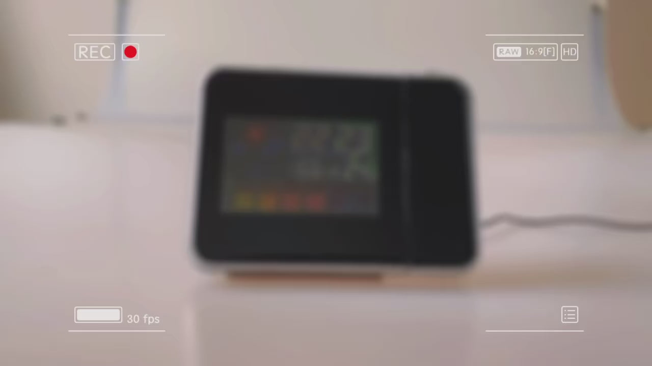 TimeWise Pro-View: Smart Projection Alarm Clock